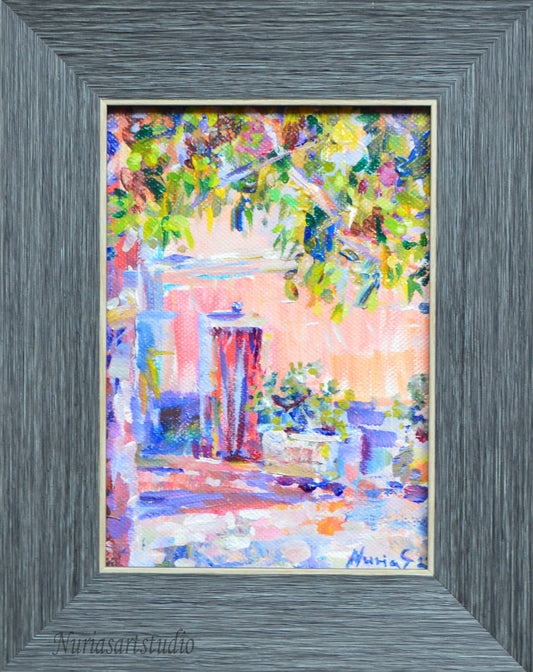 Curtain door