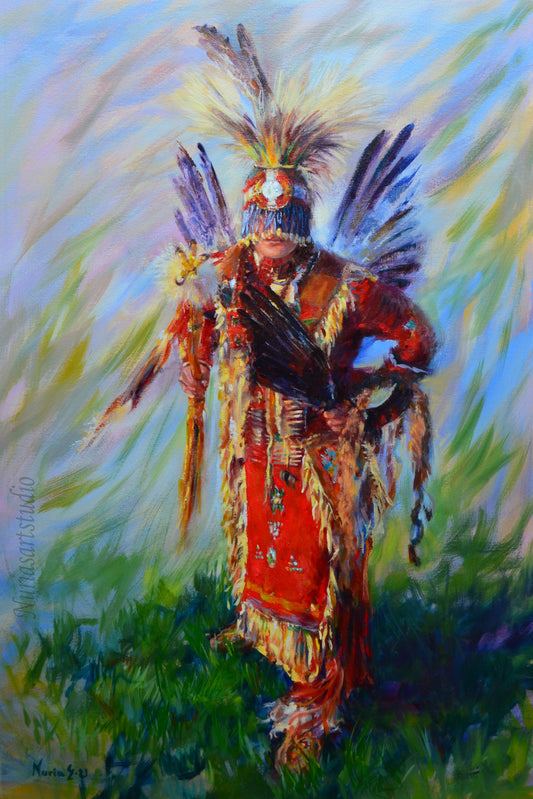 The proud dancer